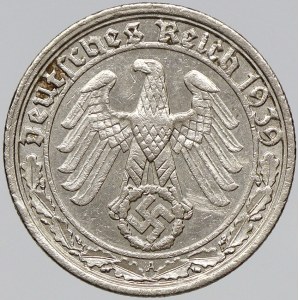III. Říše, 50 Rpf. 1939 A