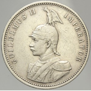 Německá východní Afrika, Vilém II. (1888-1918). 1 rupie 1905 A