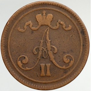 Finsko pod Ruskem, 10 penniä 1865