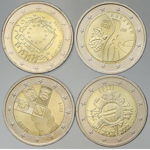 Estonsko, EURO mince