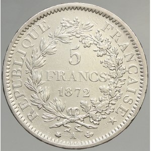 Francie, III. republika (1875 - 1940). 5 frank 1872 A
