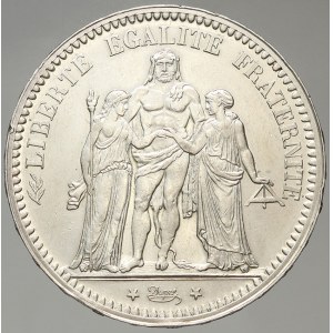 Francie, III. republika (1875 - 1940). 5 frank 1873 A