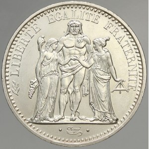 Francie, Republika (po r. 1940). 10 frank Ag 1970