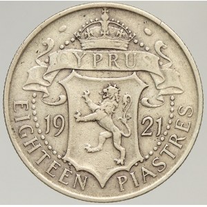 Kypr, Jiří V. 18 piastr 1921