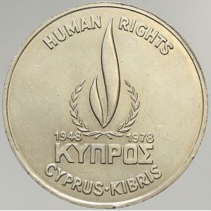 Kypr, Republika. 500 mils 1978 Lidská práva