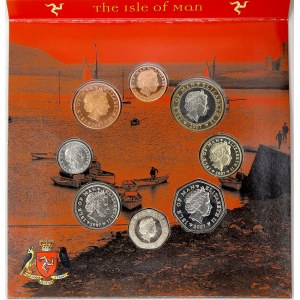 Man, Sada oběžných mincí 2007 (1 p. - 2 libry)