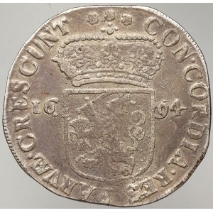 Nizozemí - Zeeland, Silver ducat 1694