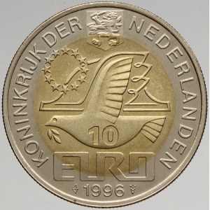 Nizozemí, Fantasijní 10 euro 1996 Huygens