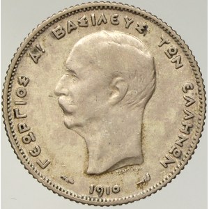 Řecko, 1 drachma 1910