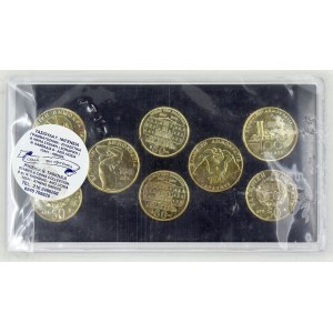Řecko, Sada 8x 100 drachem a 50 drachem 1997-1999