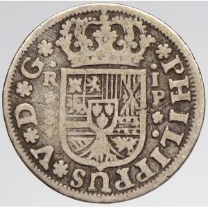 Španělsko, Filip V. (1700-1746). 1 real 1737