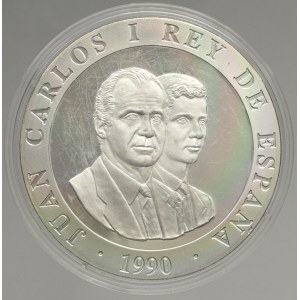 Španělsko, Juan Carlos I. (1975-2014). 2000 pesos 1990 OH - veslování