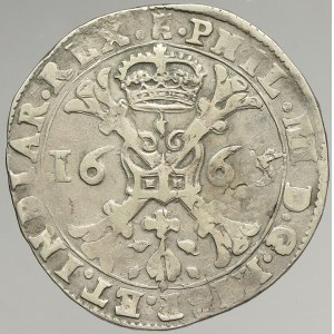 Španělské Nizozemí, Filip IV. (1621-65). Patagon 1665