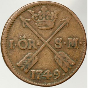 Švédsko, 1 ör 1749
