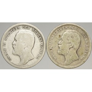Švédsko, 1 koruna 1890 EB, 1904 EB