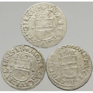 Švýcarsko - Chur, 3 krejcar 1602, 1603, 1606
