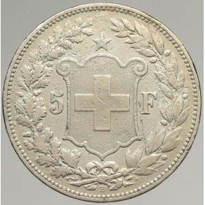 Švýcarsko, 5 frank 1888