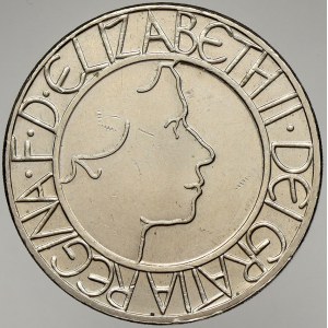 Velká Británie, Alžběta II. (1952-2022). 5 libra 2003 jubileum korunovace