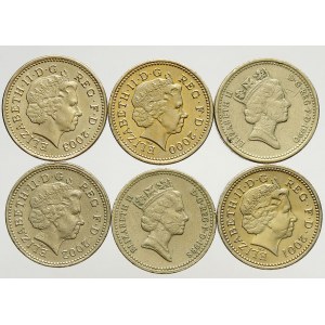 Velká Británie, Konvolut mincí GB