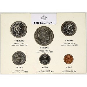 Dánsko, Sada oběžných mincí 1979