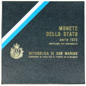 San Marino, Sada oběžných mincí 1976