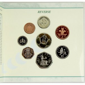 Velká Británie, Sada oběžných mincí 1996