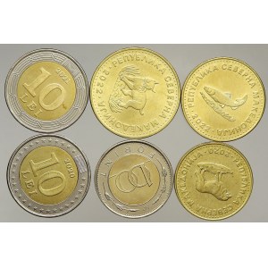 Konvolut, Soubor mincí Maďarska, Moldávie a Severní Makedonie