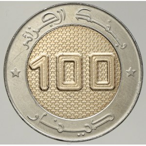 Alžírsko, Lidová republika. 100 dinár 2021 Ali Ammar 1930-57