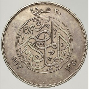 Egypt, 20 piastr 1923 H
