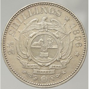 Jihoafrická republika, Victoria (1837-1901). 2 1/2 shilling 1896