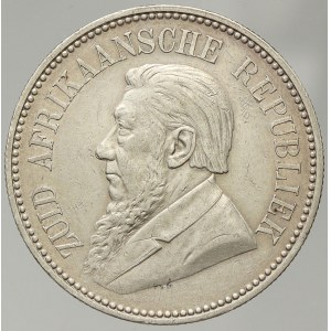 Jihoafrická republika, Victoria (1837-1901). 2 1/2 shilling 1896