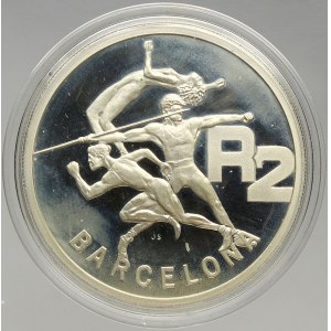 Jihoafrická republika, 2 rand 1992 OH Barcelona