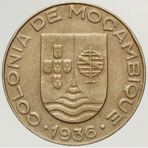 Mosambik, 1 escudos 1936