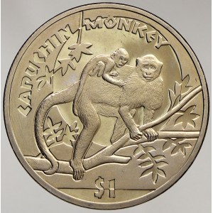 Sierra Leone, 1 dollar 2009 opice - Malpa kapucínská