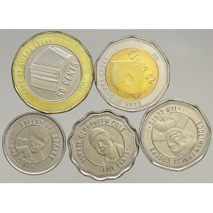 Sierra Leone, 50 c., 25 c., 10 c., 5 c., 1 c. 2022 - nová měna