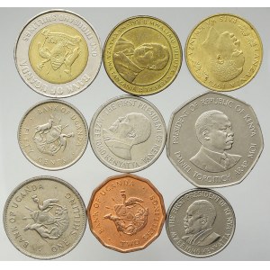 Konvolut, Konvolut mincí Ugandy, Keni a Tanzánie