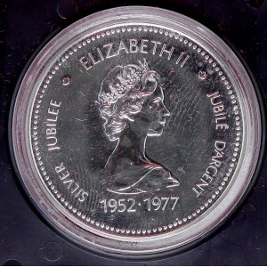 Kanada, 1 dollar 1977 výročí korunovace