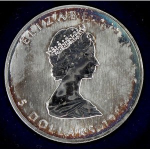 Kanada, 1 OZ 1989 Maple leaf