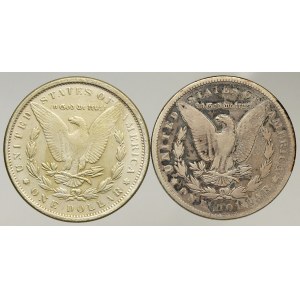 USA, 1 dollar 1884, 1896 - dobová falza