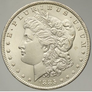 USA, 1 dollar 1885 O