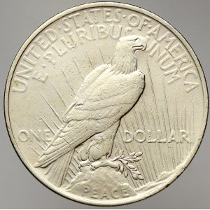USA, 1 dollar 1922 mírový
