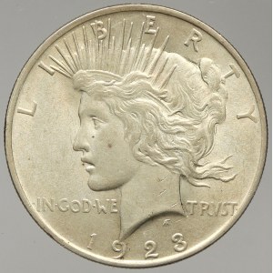 USA, 1 dollar 1923 mírový