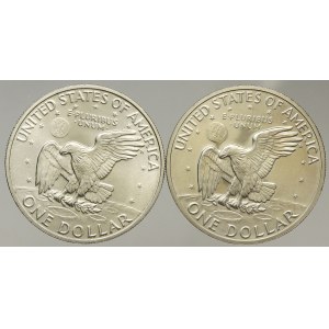 USA, 1 dollar 1971 S, 1972 S