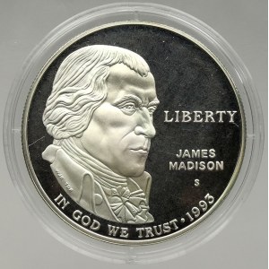 USA, 1 dollar 1993 S Madison