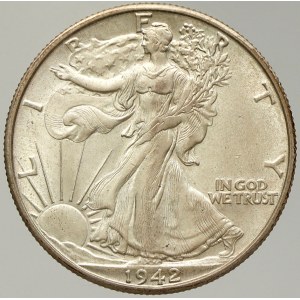 USA, 1/2 dollar 1942 D