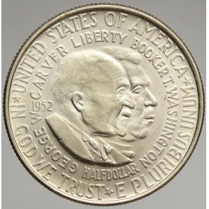 USA, 1/2 dollar 1952 Washington a Carver