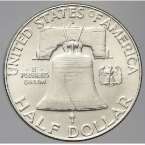 USA, 1/2 dollar 1963 Franklin