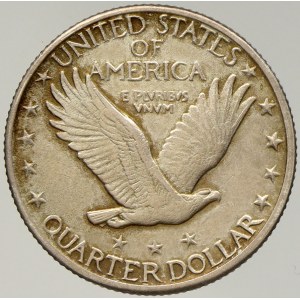 USA, 1/4 dollar 1918 S