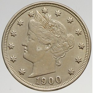 USA, V cent 1900