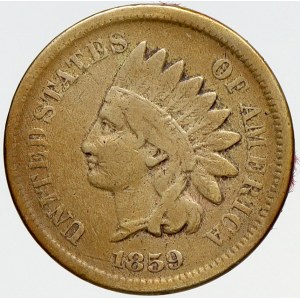 USA, 1 cent 1589